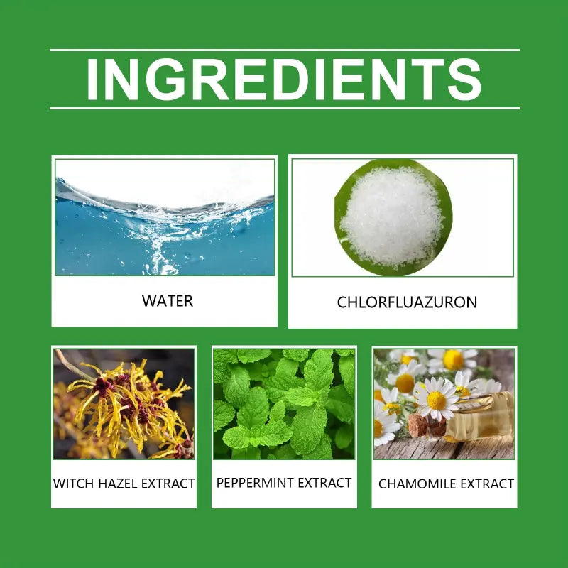 Natural ingredients in the calming formula